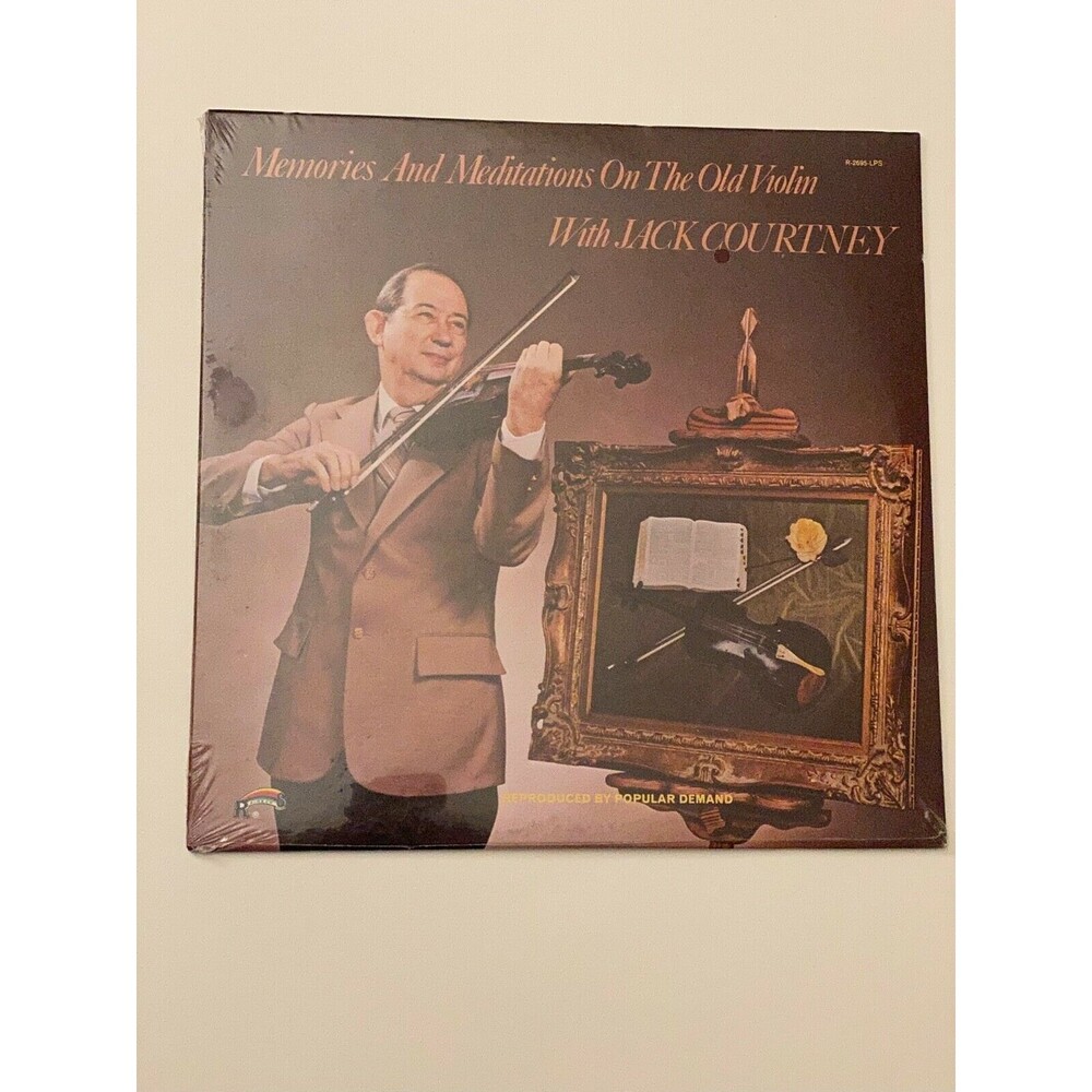 Memories and Meditations On The Old Violin Jack Courtney LP NEW SEALED Vinyl